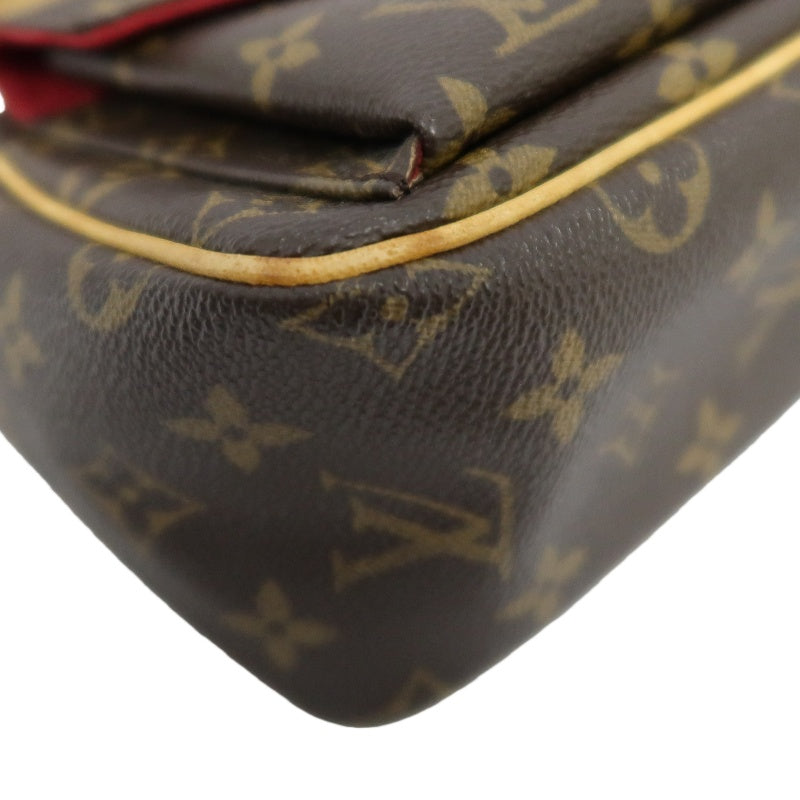 LOUIS VUITTON Viva Cité PM Monogram Shoulder Bag Brown LV Monogram PVC Tofu Crossbody Bag