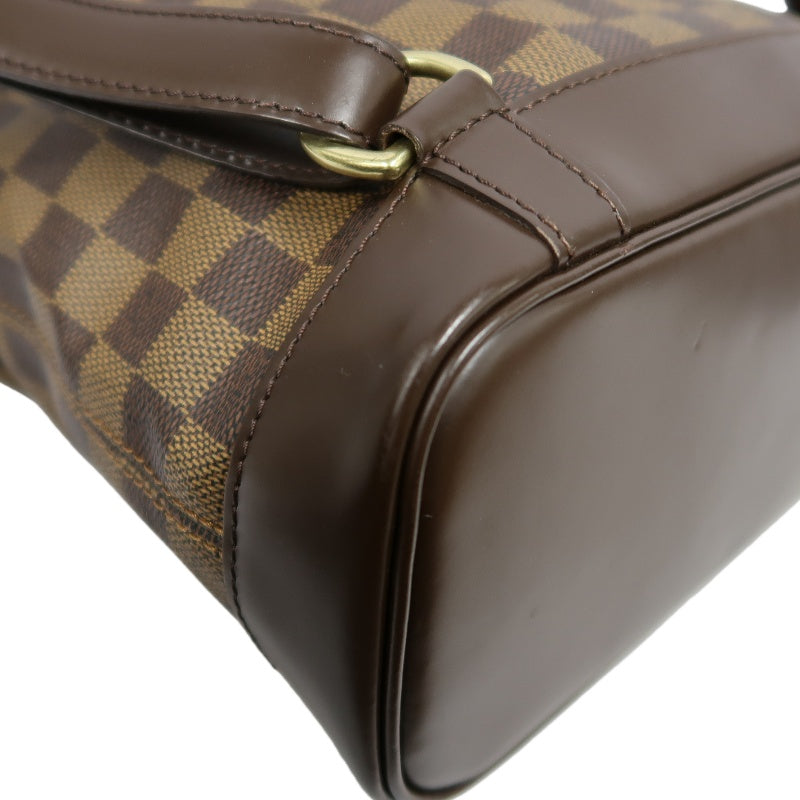 LOUIS VUITTON Soho Damier Backpack Brown LV Brown Damier PVC Backpack
