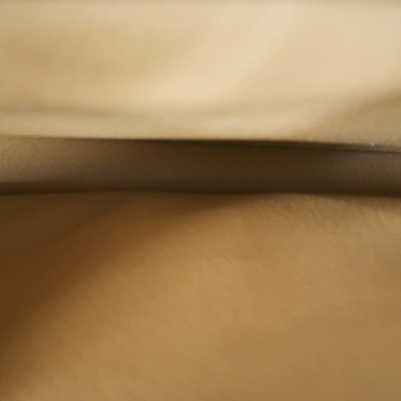 CELINE Macadam Shoulder Bag, Beige, Gold Hardware, CELINE Monogram PVC Saddle Crossbody Bag