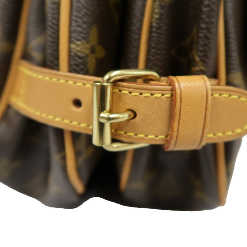LOUIS VUITTON Saumur 30 Monogram Shoulder Bag Brown LV Monogram PVC Saumur 30 Crossbody Bag
