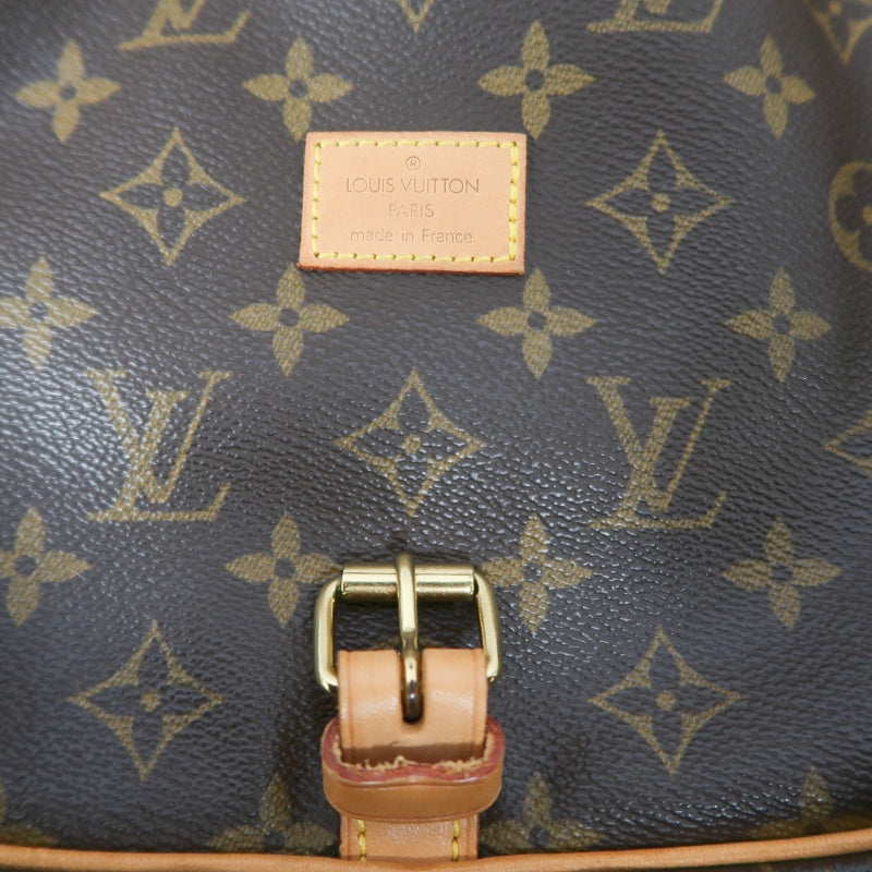 LOUIS VUITTON Saumur 30 Monogram Shoulder Bag Brown LV Monogram PVC Saumur 30 Crossbody Bag