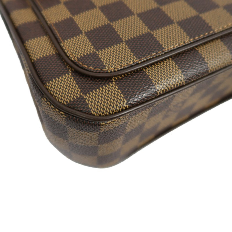 LOUIS VUITTON Overnight Damier Handbag, Brown, Shoulder Bag