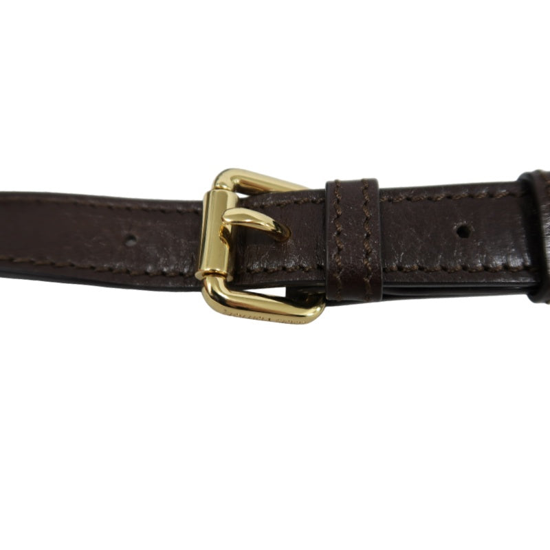 LOUIS VUITTON Speedy Monogram Denim Brown Handbag with Shoulder Strap