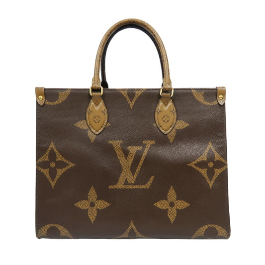 Louis Vuitton OnTheGo Tote Bag Monogram Reverse Brown / Monogram PVC