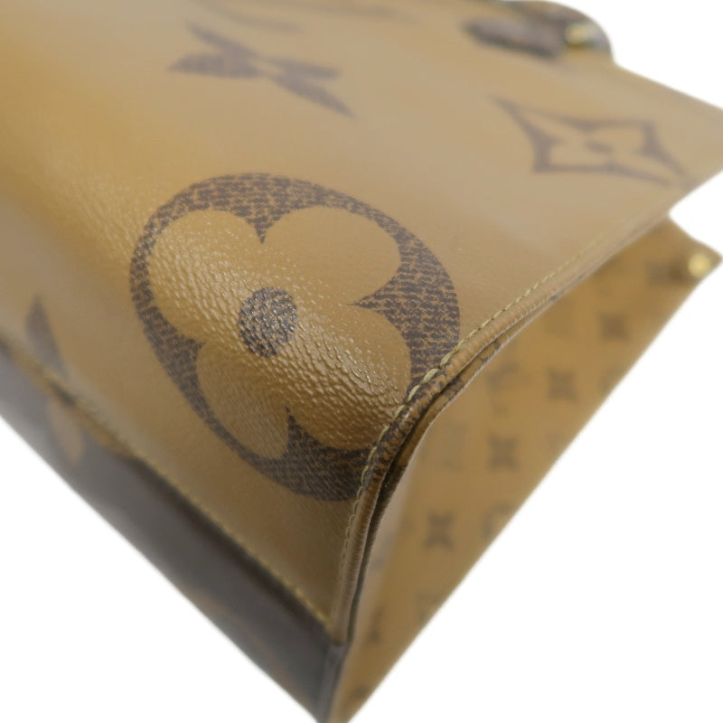 Louis Vuitton OnTheGo Tote Bag Monogram Reverse Brown / Monogram PVC