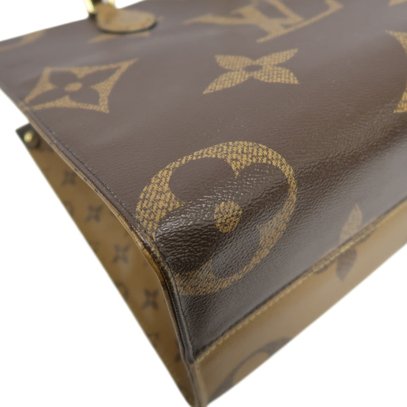 Louis Vuitton OnTheGo Tote Bag Monogram Reverse Brown / Monogram PVC
