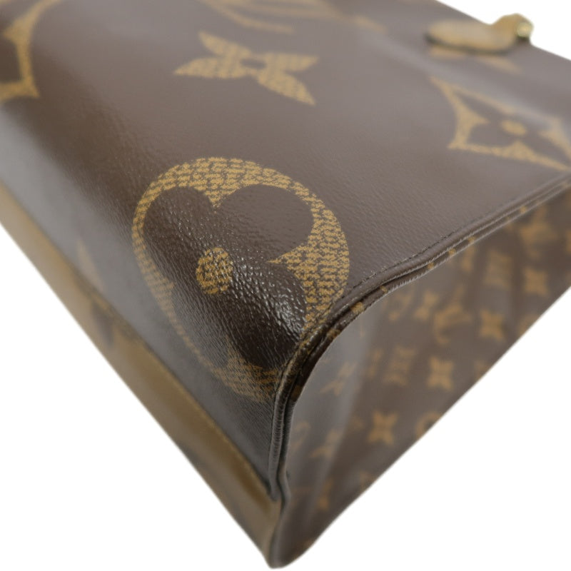 Louis Vuitton OnTheGo Tote Bag Monogram Reverse Brown / Monogram PVC