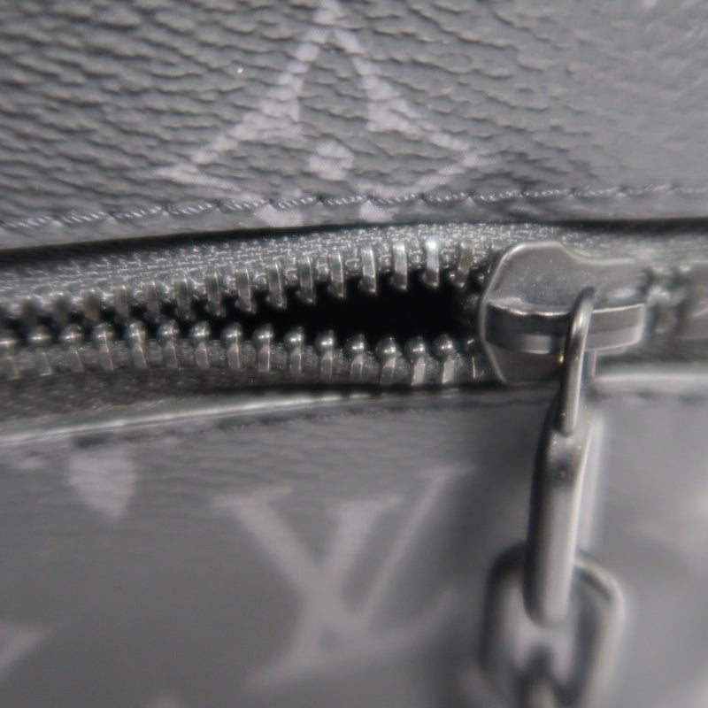 Louis Vuitton Mini Soft Trunk Monogram Eclipse Shoulder Bag, Black, PVC