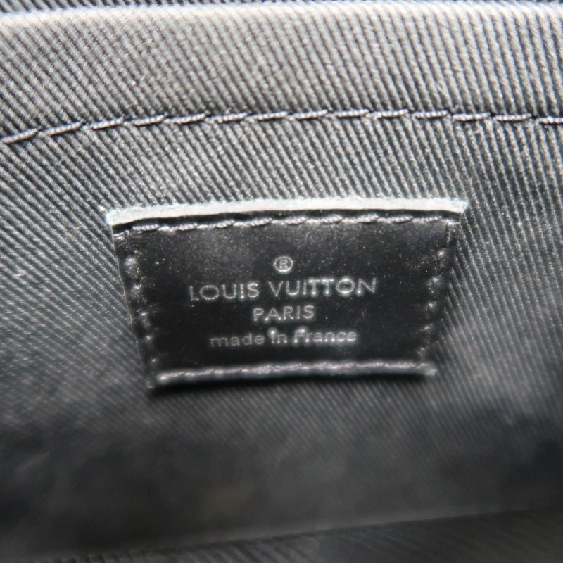 Louis Vuitton Mini Soft Trunk Monogram Eclipse Shoulder Bag, Black, PVC