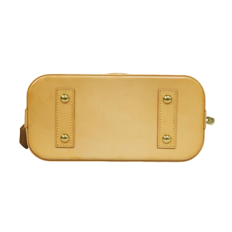 Louis Vuitton Nano Alma Monogram Handbag Brown  Monogram PVC  With Shoulder Strap