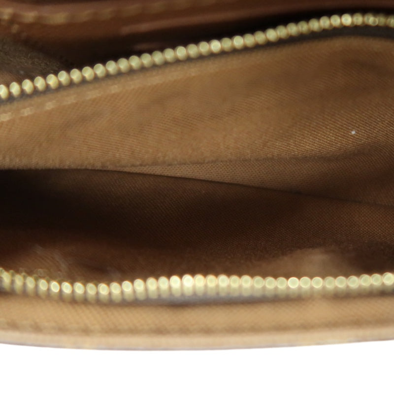 Louis Vuitton Wallet On Chain Ivy Monogram Handbag, Brown, with Shoulder Strap, PVC