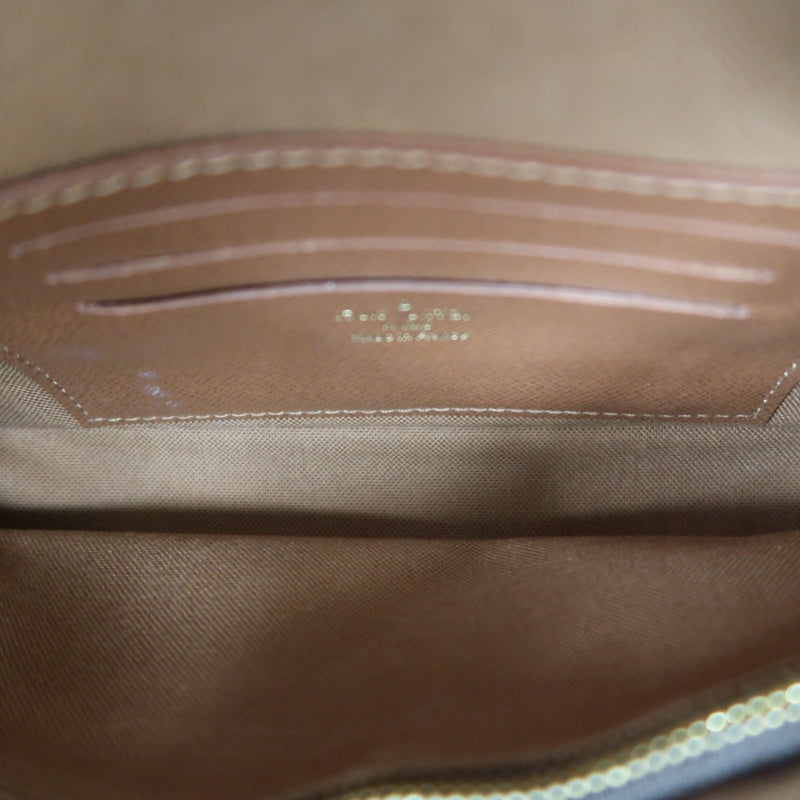 Louis Vuitton Wallet On Chain Ivy Monogram Handbag, Brown, with Shoulder Strap, PVC