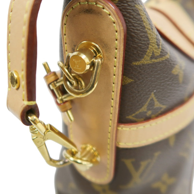 Louis Vuitton Duffle Bag Monogram Handbag Brown&nbsp; Monogram PVC&nbsp; With Shoulder Strap