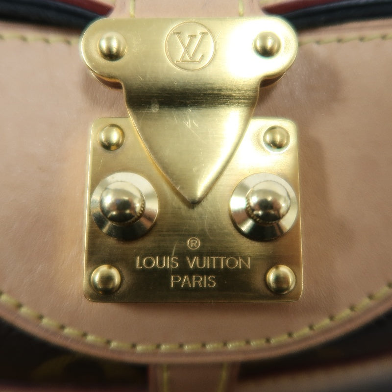 Louis Vuitton Duffle Bag Monogram Handbag Brown&nbsp; Monogram PVC&nbsp; With Shoulder Strap