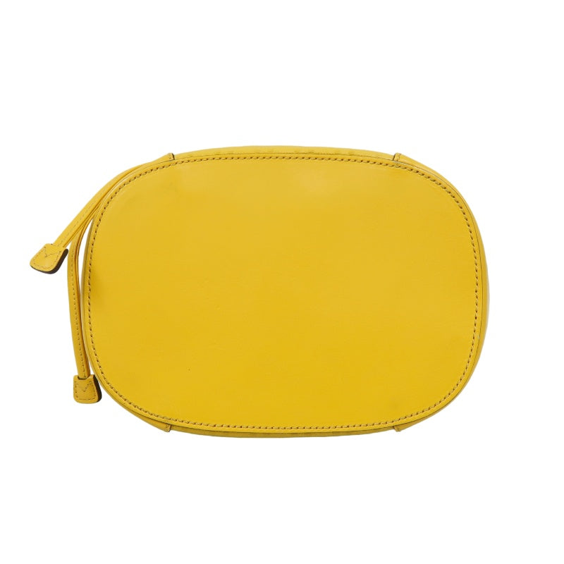 GUCCI Bright Diamante Drawstring Shoulder Bag, Yellow, Yellow PVC Drawstring Bucket Shoulder Bag