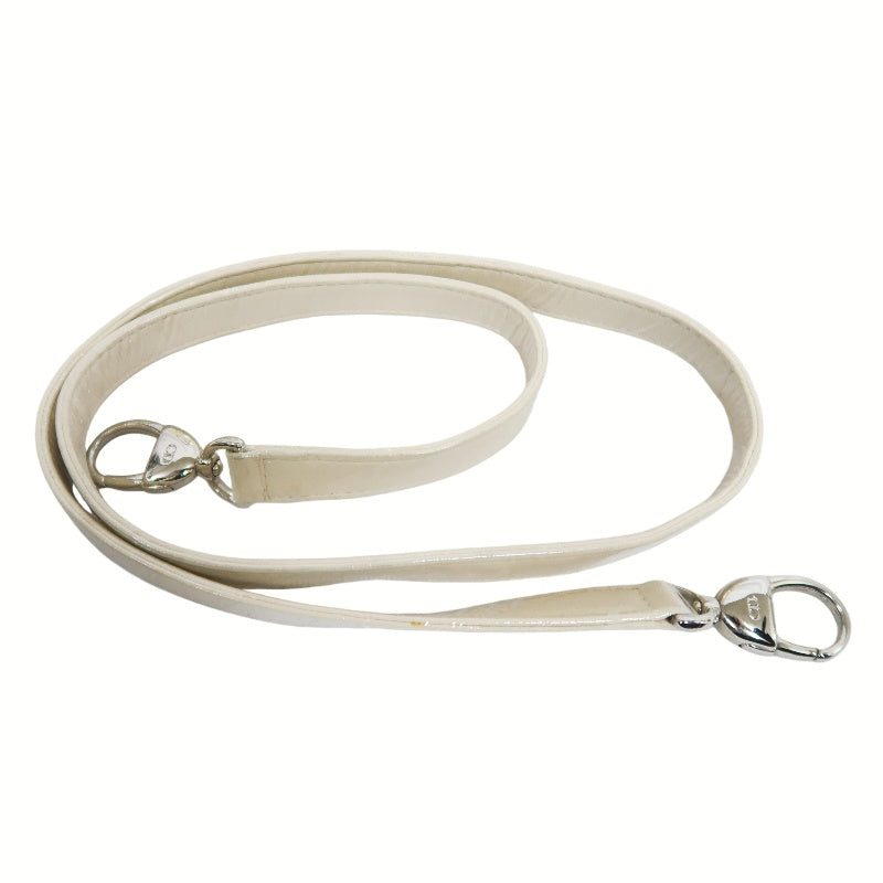 DIOR Cannage Lady Dior Handbag, Lambskin, White, Silver-Tone Hardware, White PVC, 5-Pocket Lady Dior Top Handle Bag