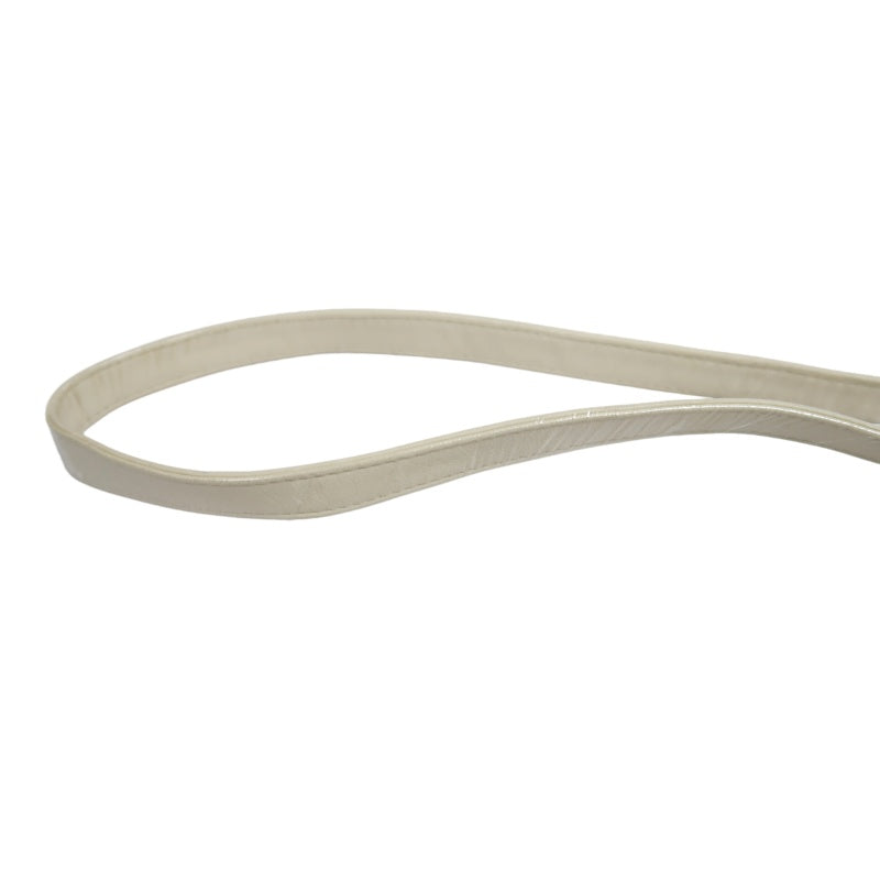 DIOR Cannage Lady Dior Handbag, Lambskin, White, Silver-Tone Hardware, White PVC, 5-Pocket Lady Dior Top Handle Bag