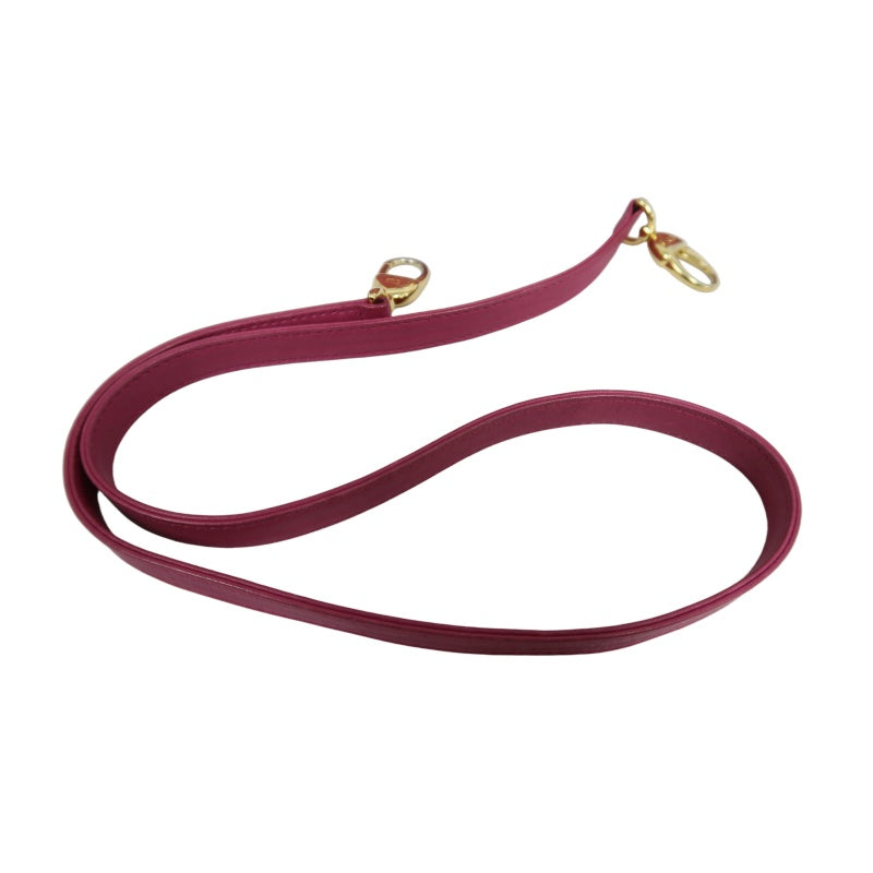 DIOR Lady Dior Punching Handbag, Leather, Magenta Pink, Gold Hardware