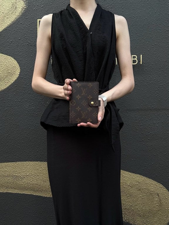 LOUIS VUITTON LV Monogram PVC Notebook Brown