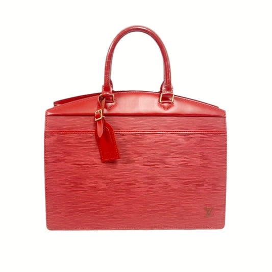 LV Vuitton Epi Riviera Handbag, Castilian Red, with dust bag