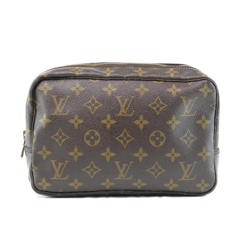 LV Vuitton Monogram Pouch, Second Bag & True Wallet, PVC