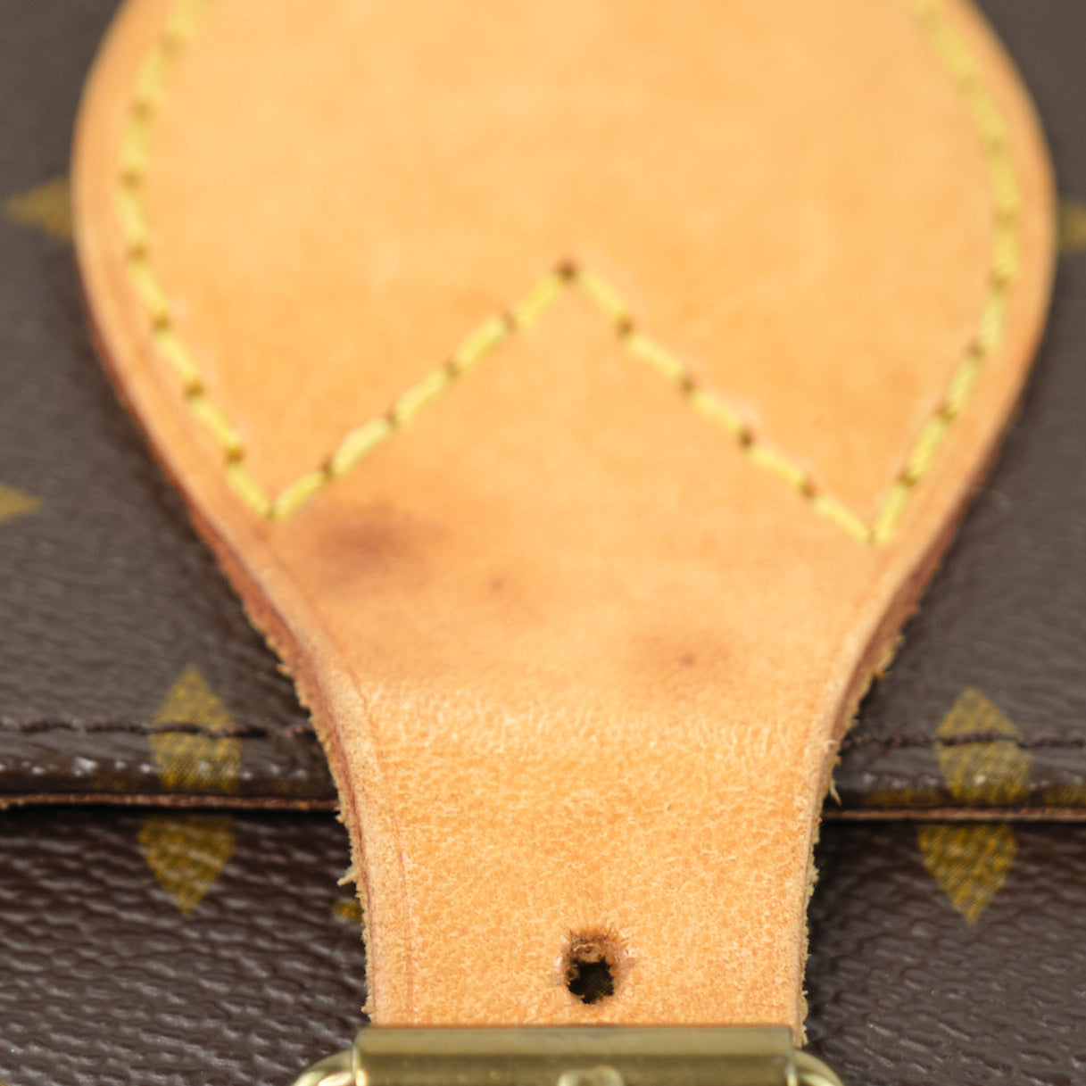 LOUIS VUITTON Cartesiere Monogram Shoulder Bag, Brown. LV Monogram Canvas Saddle Bag, Crossbody Bag. Comes with dust bag.