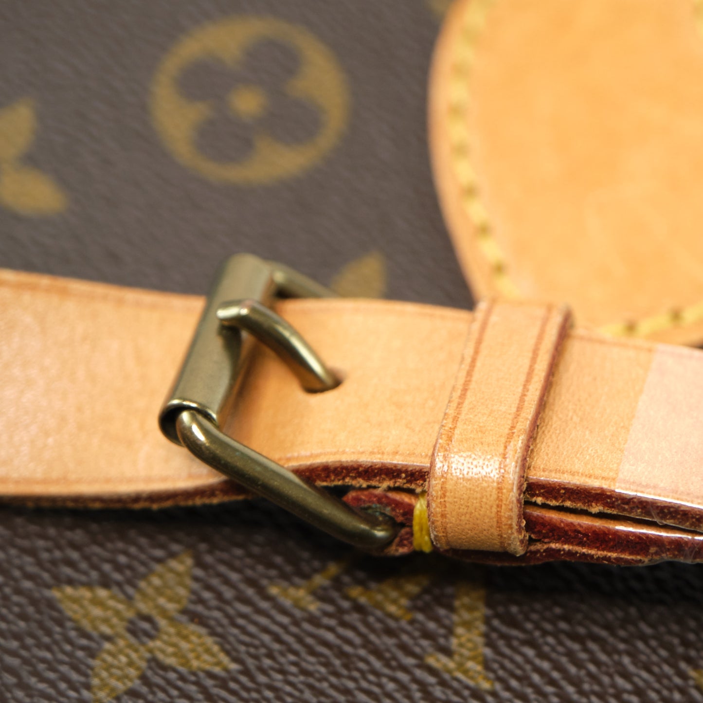 LOUIS VUITTON Cartesiere Monogram Shoulder Bag, Brown. LV Monogram Canvas Saddle Bag, Crossbody Bag. Comes with dust bag.