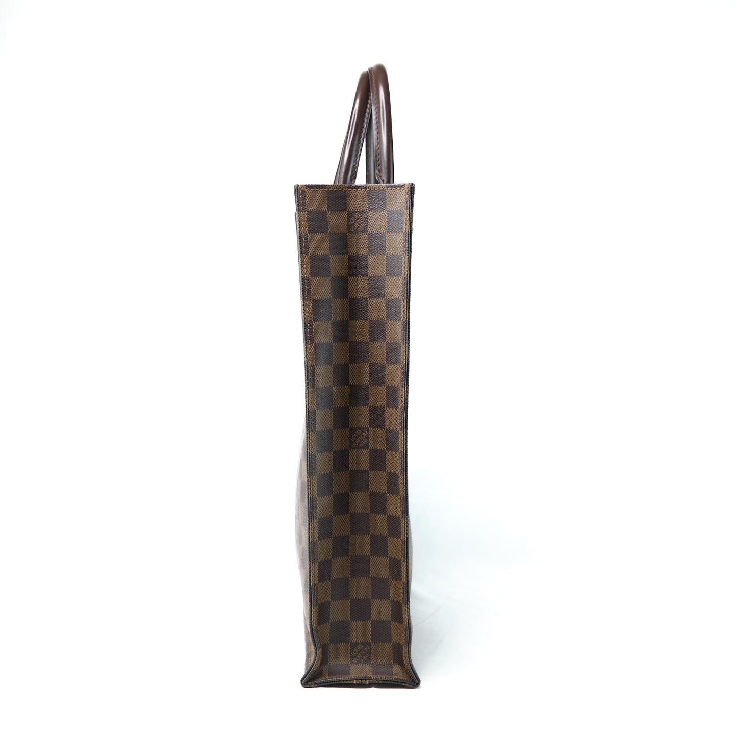 Louis Vuitton Damier Ebene Sac Plat Tote Bag