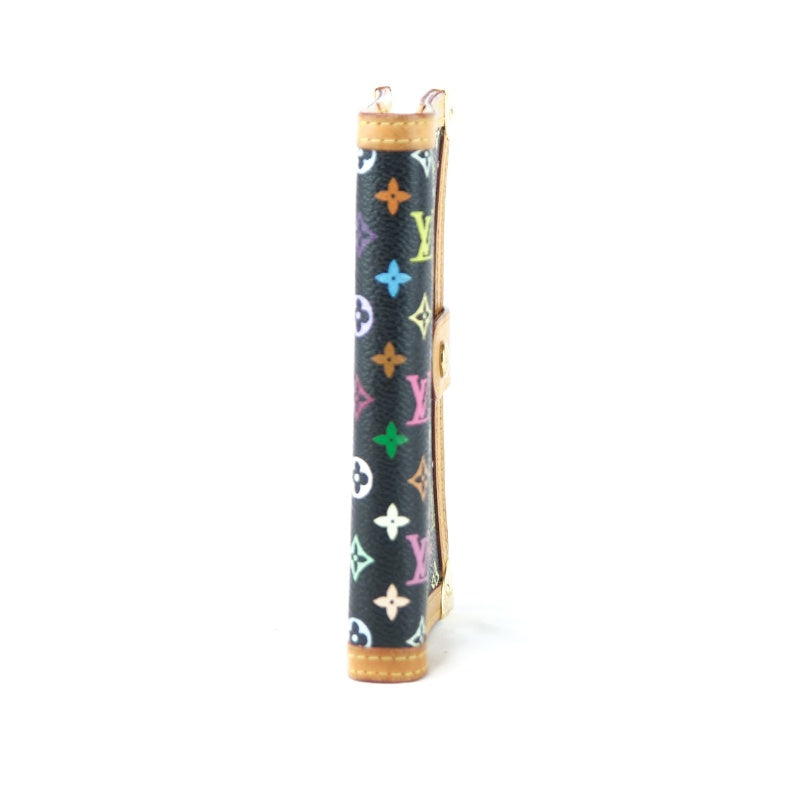 Louis Vuitton Multicolore Canvas Black Agenda Notebook (PVC Coated)