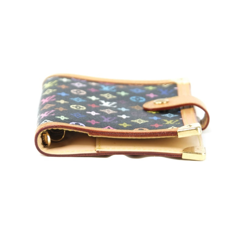 Louis Vuitton Multicolore Canvas Black Agenda Notebook (PVC Coated)