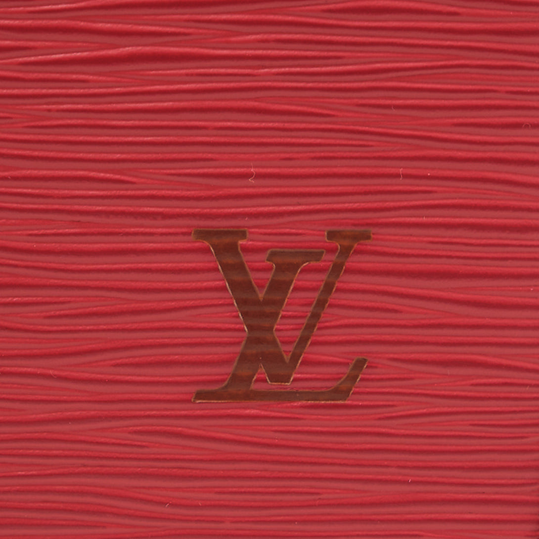 LV Vuitton Epi Riviera Handbag, Castilian Red, with dust bag