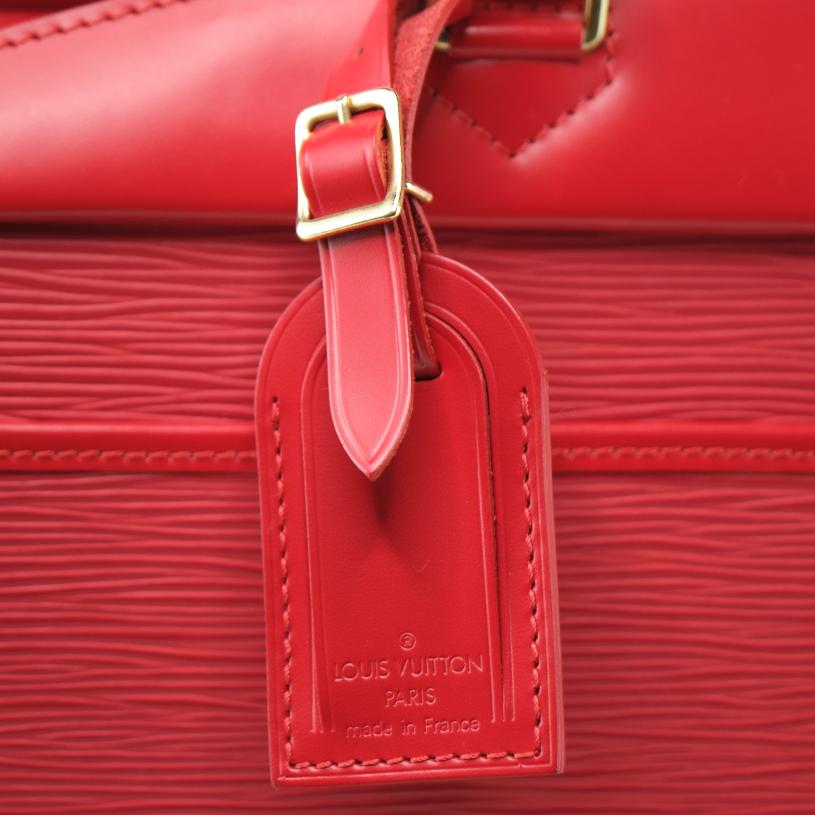 LV Vuitton Epi Riviera Handbag, Castilian Red, with dust bag