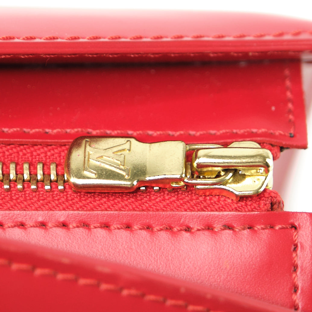LV Vuitton Epi Riviera Handbag, Castilian Red, with dust bag