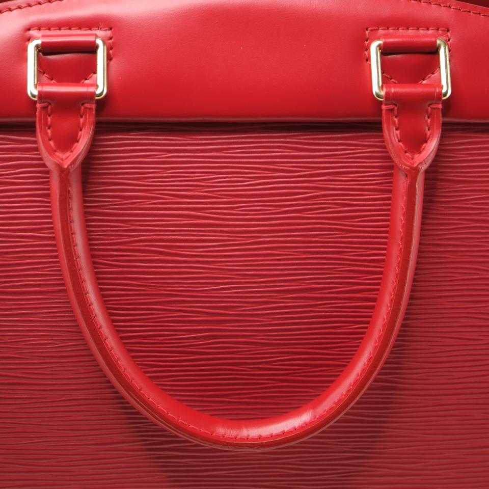 LV Vuitton Epi Riviera Handbag, Castilian Red, with dust bag