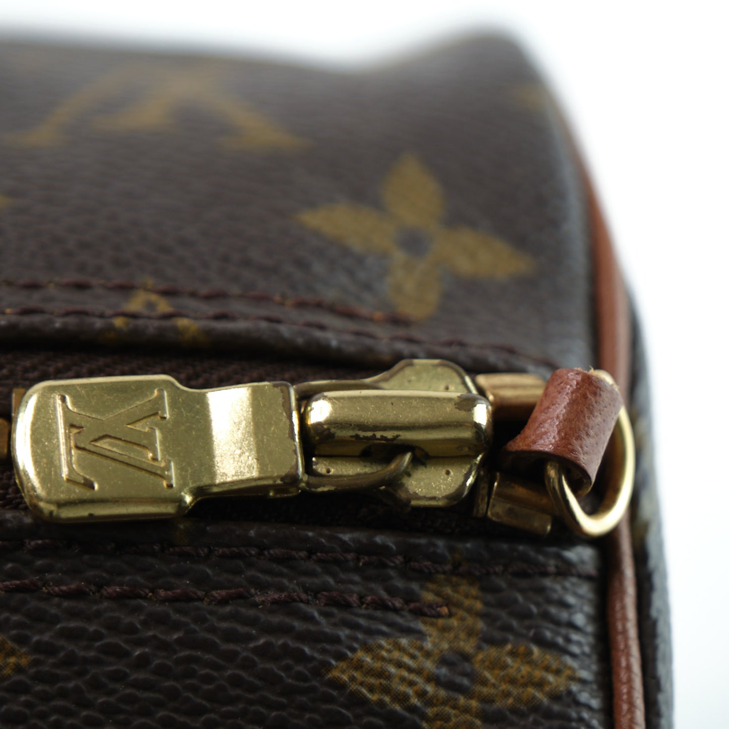 Louis Vuitton Monogram Papillon PM Handbag, PVC (Grade B)