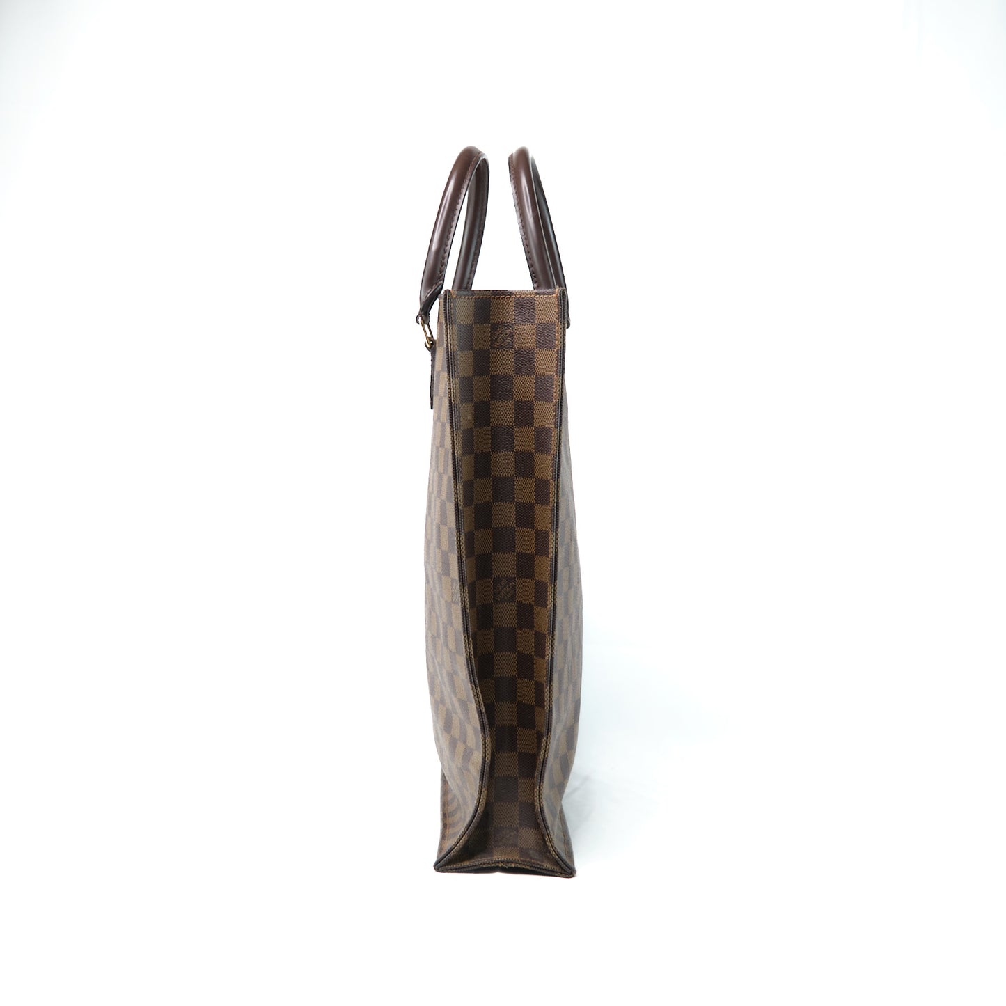 Louis Vuitton Damier Pre-Owned Sac Plat Tote Bag  PVC Music Sheet Bag Handbag
