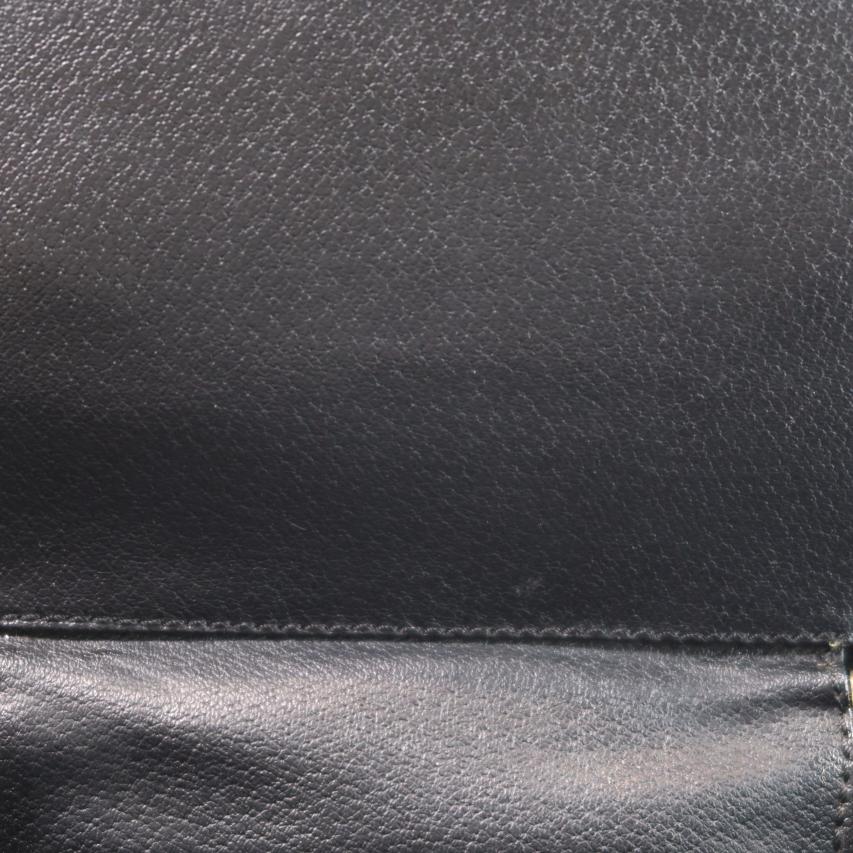 CELINE Macadam Handbag, Brown & Black, PVC (Box Style)