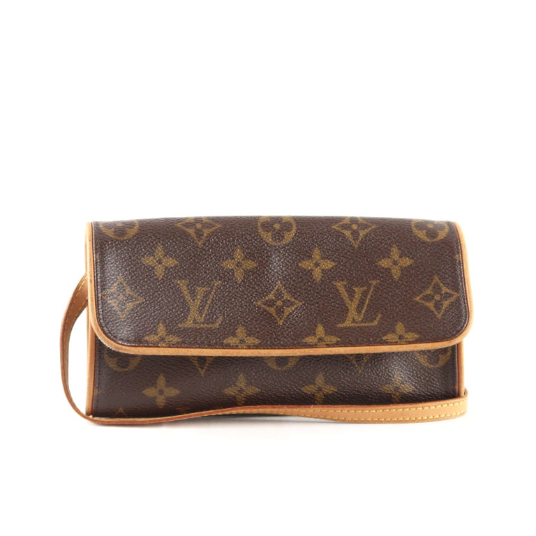 Louis Vuitton Monogram PVC Pochette Florentine Shoulder Bag (with Long Strap, Envelope Style)