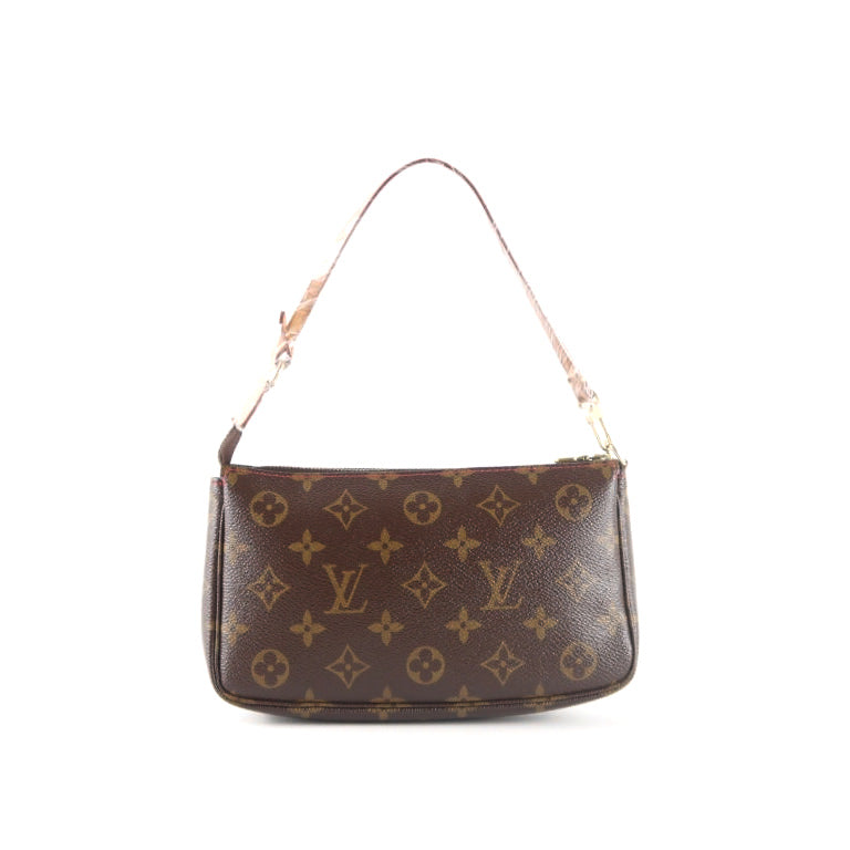 Louis Vuitton (LV) Monogram Cherry Limited Edition Pouch (Handbag/Armpit Bag), Includes Dust Bag