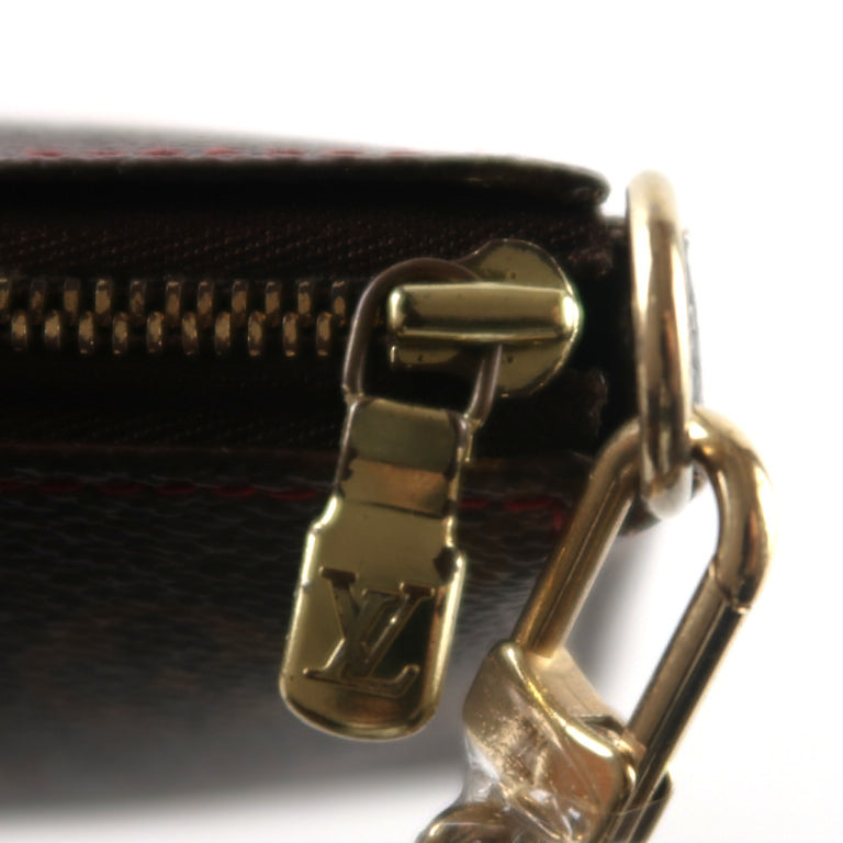 Louis Vuitton (LV) Monogram Cherry Limited Edition Pouch (Handbag/Armpit Bag), Includes Dust Bag