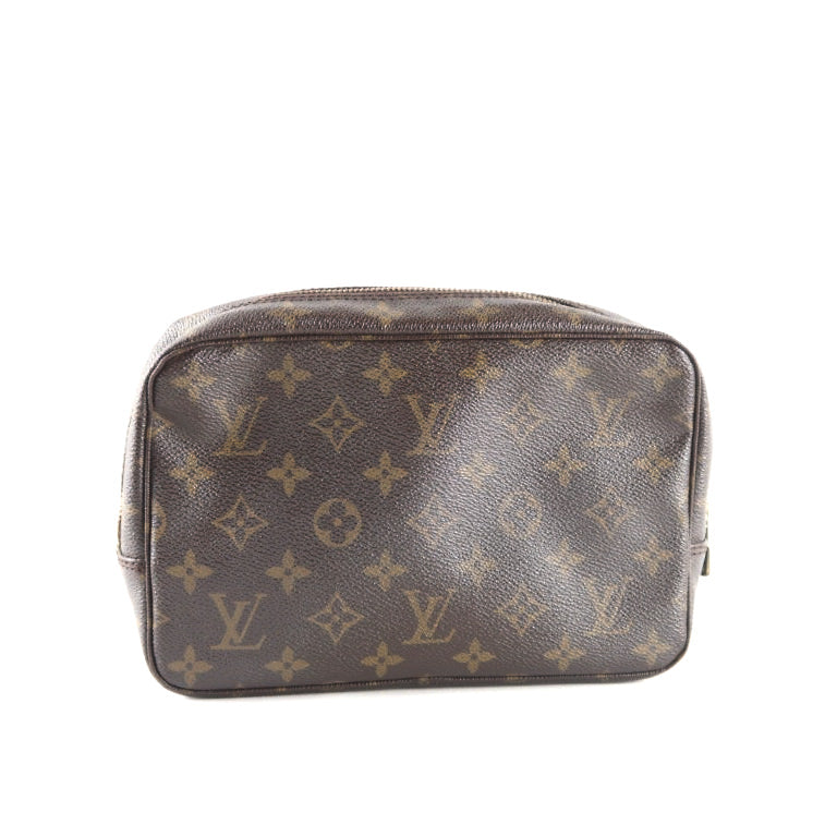 Louis Vuitton Truth Wallet 23 Brown Pouch Monogram  PVC Toiletry Bag Clutch Bag