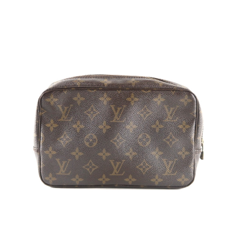 Louis Vuitton Truth Wallet 23 Brown Pouch Monogram  PVC Toiletry Bag Clutch Bag