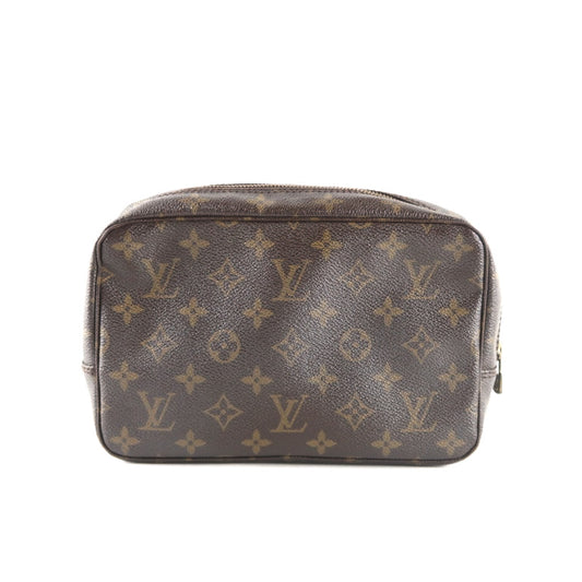 Louis Vuitton Truth Wallet 23 Brown Pouch Monogram  PVC Toiletry Bag Clutch Bag