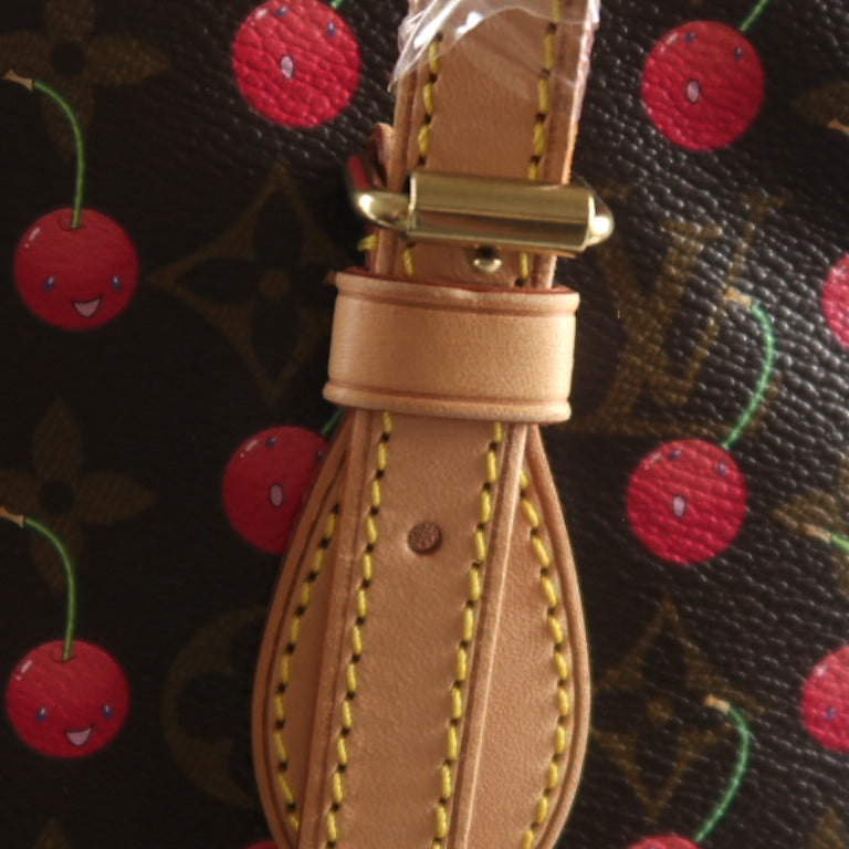 Louis Vuitton (LV) Monogram Cherry Bucket PM Bag (Pouch Included), Collector's Grade, Includes Dust Bag