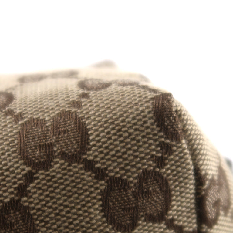 Gucci Pouch, Brown Canvas, Clutch Bag