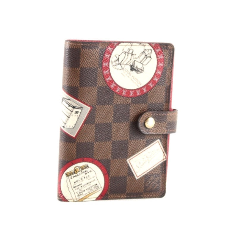 LOUIS VUITTON Damier Agenda PM Notebook & Passport Holder, PVC Material