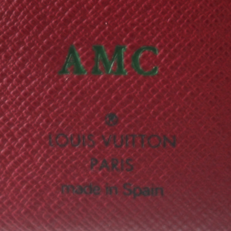 Louis Vuitton (LV) Monogram Agenda Cherry, Limited Edition, with Initials