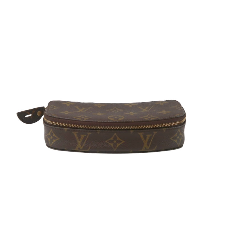 Louis Vuitton Monogram Pochette Monte Carlo  PVC Half-Moon Toiletry Bag Clutch Bag