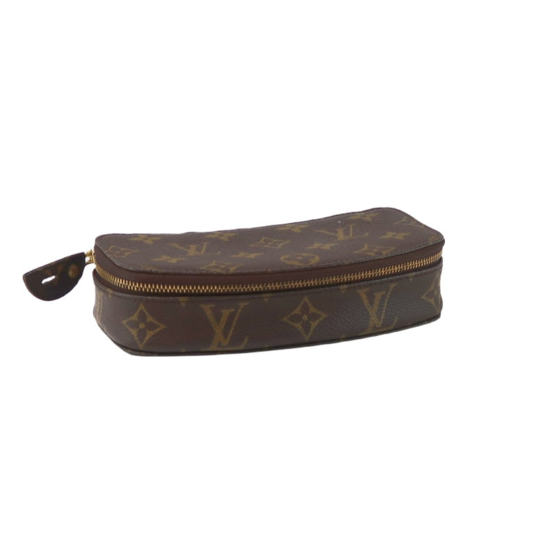 Louis Vuitton Monogram Pochette Monte Carlo  PVC Half-Moon Toiletry Bag Clutch Bag