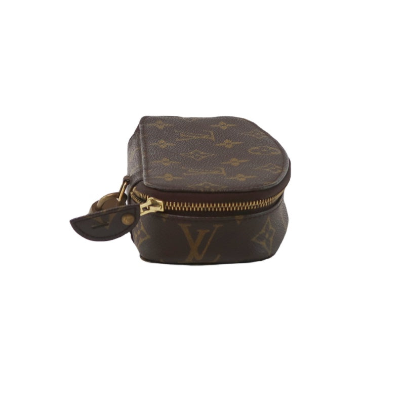 Louis Vuitton Monogram Pochette Monte Carlo  PVC Half-Moon Toiletry Bag Clutch Bag